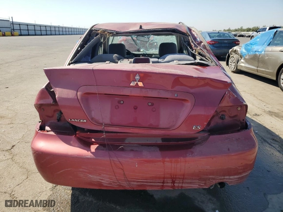 2005 Mitsubishi Lancer ES with VIN JA3AJ26E55U047605, listed as a Copart auction lot 70460694 with 177,066 mi miles and Salvage Title. Bid and sale history available at carsss.com. Image 6.