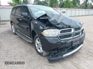 2013 Dodge Durango Crew z VIN 1C4RDJDG4DC680921, wystawiony jako IAAI lot #42160588 z przebiegiem 177 858 mil mil oraz . Historia ofert i sprzedaży dostępna na DreamBid. Obrazek 1.