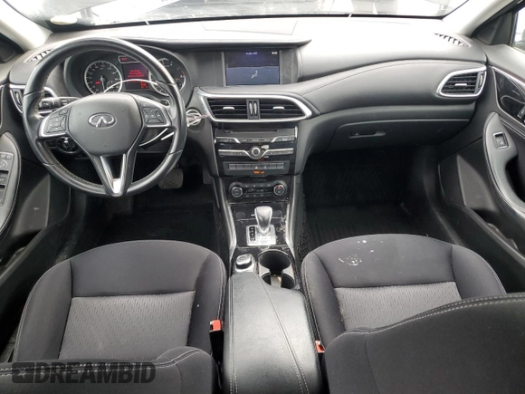 2017 Infiniti QX30 Luxury with VIN SJKCH5CP0HA016228, listed as a Copart auction lot 59368325 with 60,014 mi miles and Salvage title. Bid and sale history available at DreamBid. Image 8.