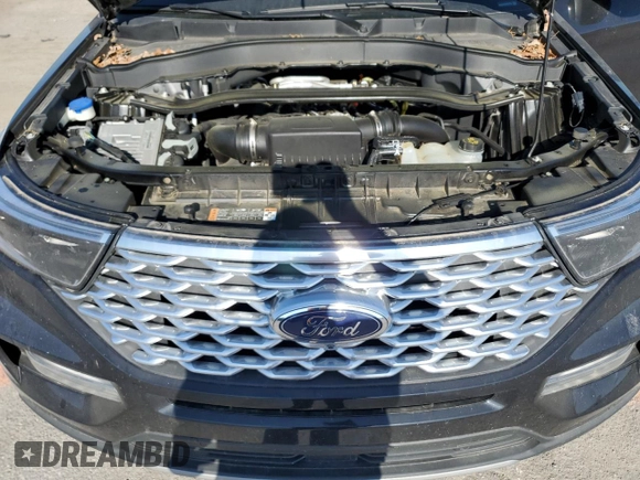 2021 Ford Explorer Platinum с VIN 1FM5K8HC7MGA55826, выставлен на аукционе Copart как лот 52320005 с пробегом 106 117 миль миль и Списание • Salvage title. История ставок и продаж доступна на DreamBid. Изображение 12.