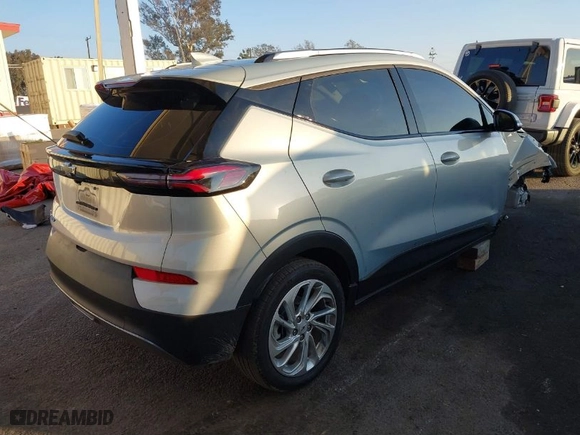 2023 Chevrolet Bolt EUV LT with VIN 1G1FY6S0XP4184099, listed as a IAAI auction lot 41349439 with 10,605 mi miles. Bid and sale history available at carsss.com. Image 4.