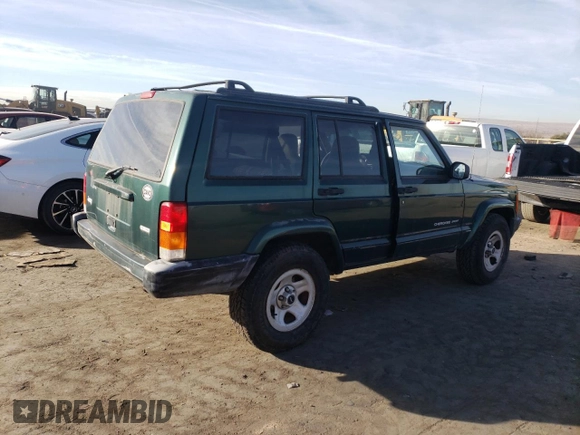 2001 Jeep Cherokee Sport with VIN 1J4FT48S61L522723, listed as a Copart auction lot 87115404 with 0 mi miles and Clean Title. Bid and sale history available at carsss.com. Image 3.