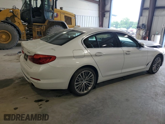 2020 BMW 5 Series 530i with VIN WBAJR3C05LWW69628, listed as a Copart auction lot 54589695 with Not provided miles and Salvage title. Bid and sale history available at DreamBid. Image 3.