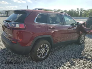 2021 Jeep Cherokee Latitude Lux with VIN 1C4PJLMX3MD208585, listed as a Copart auction lot 53830655 with 24,789 mi miles and Non Repairable. Bid and sale history available at carsss.com. Image 3.