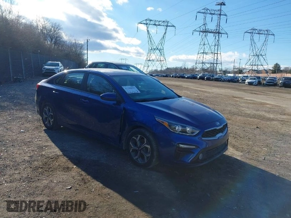 2019 Kia Forte LXS with VIN 3KPF24AD8KE063628, listed as a IAAI auction lot 41508085 with 150,564 mi miles. Bid and sale history available at carsss.com. Image 1.