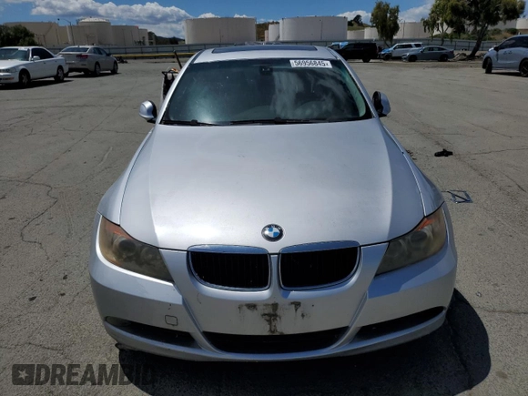 2007 BMW 3 Series 328i z VIN WBAVC53527FZ74908, wystawiony jako Copart lot #56956845 z przebiegiem Nie podano mil oraz Czysty tytuł • Clean title. Historia ofert i sprzedaży dostępna na DreamBid. Obrazek 5.