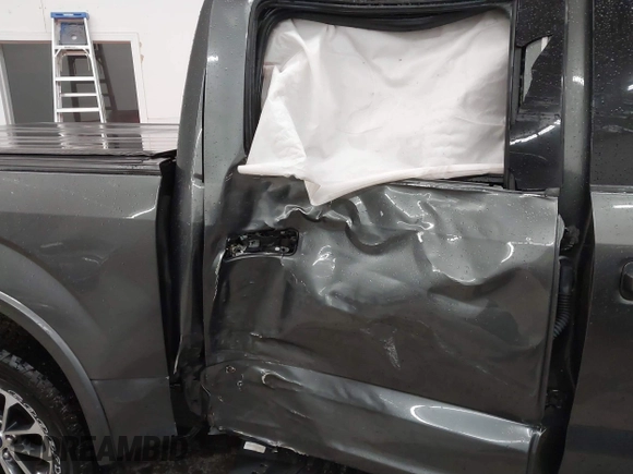 2019 Ford F-150 XL with VIN 1FTEW1EPXKFB39407, listed as a IAAI auction lot 41466854 with 95,647 mi miles. Bid and sale history available at carsss.com. Image 6.