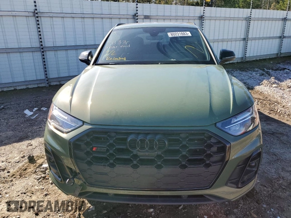 2022 Audi SQ5 Premium Plus with VIN WA1B4AFY4N2024744, listed as a Copart auction lot 80231883 with 32,210 mi miles and . Bid and sale history available at DreamBid. Image 5.