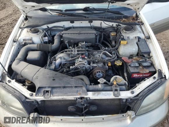 2001 Subaru Legacy Outback with VIN 4S3BH665717642957, listed as a Copart auction lot 53854215 with 141,611 mi miles and Salvage title. Bid and sale history available at DreamBid. Image 11.