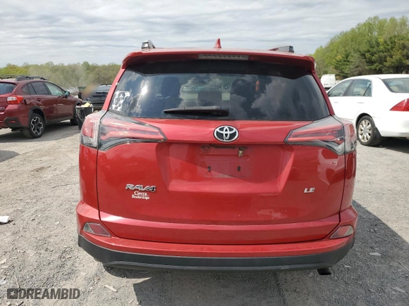 2017 Toyota RAV4 LE with VIN 2T3ZFREV9HW349373, listed as a Copart auction lot 52863595 with 159,617 mi miles and Salvage Title. Bid and sale history available at carsss.com. Image 6.