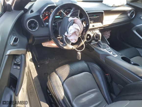2017 Chevrolet Camaro 1SS with VIN 1G1FF3D72H0177140, listed as a Copart auction lot 45333195 with 80,021 mi miles and Salvage Title. Bid and sale history available at carsss.com. Image 8.