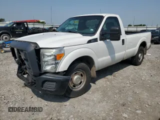 2014 Ford F-250 XL with VIN 1FTBF2A65EEB26841, listed as a Copart auction lot 59139905 with 266,267 mi miles and Salvage title. Bid and sale history available at DreamBid. Image 1.