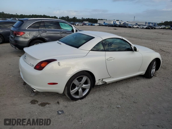 2005 Lexus SC with VIN JTHFN48Y150062459, listed as a Copart auction lot 51846065 with 131,904 mi miles and Salvage Title. Bid and sale history available at carsss.com. Image 3.