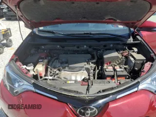 2018 Toyota RAV4 XLE with VIN JTMWFREV7JD119143, listed as a Copart auction lot 52576915 with 56,947 mi miles and Salvage Title. Bid and sale history available at carsss.com. Image 12.