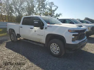 2024 Chevrolet Silverado 3500HD Work Truck with VIN 1GC4YSE76RF188206, listed as a Copart auction lot 74440004 with Not Provided miles and Salvage Title. Bid and sale history available at DreamBid. Image 4.