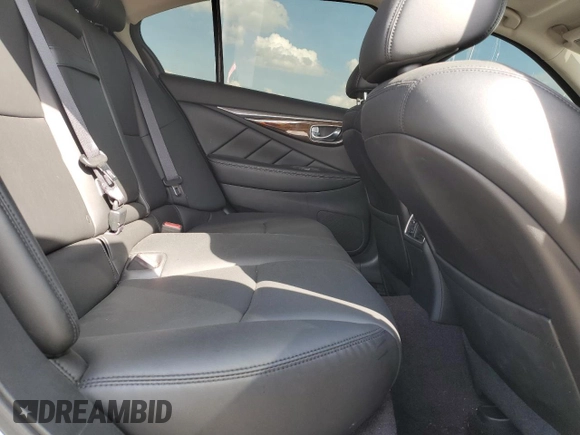 2019 Infiniti Q50 Luxe with VIN JN1EV7AR0KM552352, listed as a Copart auction lot 52812385 with 50,376 mi miles and Salvage Title. Bid and sale history available at carsss.com. Image 10.