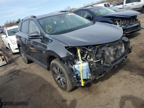 2017 Toyota RAV4 XLE with VIN JTMRFREV3HD198494, listed as a Copart auction lot 51052915 with 96,036 mi miles and Salvage Title. Bid and sale history available at carsss.com. Image 4.