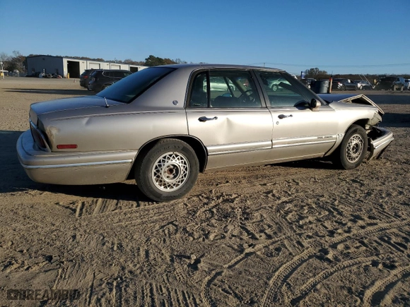 1996 Buick Park Avenue with VIN 1G4CW52KXTH633615, listed as a Copart auction lot 84043874 with 136,322 mi miles and Salvage Title. Bid and sale history available at carsss.com. Image 3.