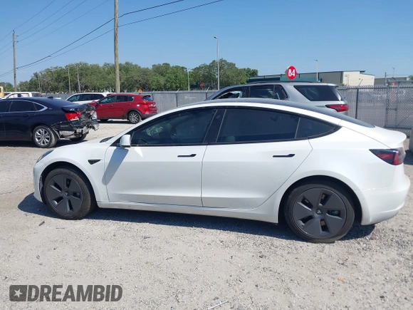 2022 Tesla Model 3 Long Range with VIN 5YJ3E1EB1NF116850, listed as a IAAI auction lot 42062677 with 48,744 mi miles and . Bid and sale history available at DreamBid. Image 13.