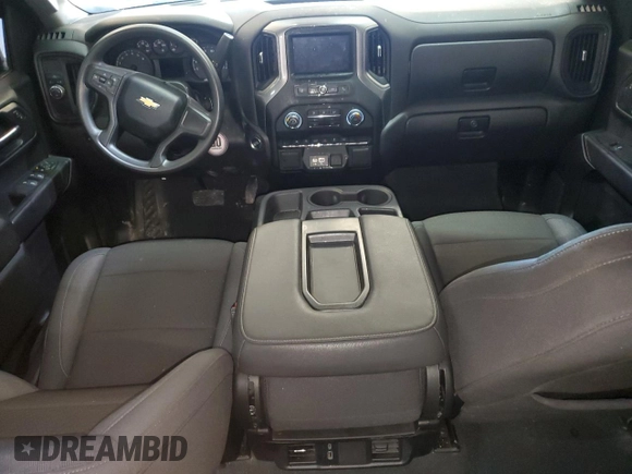2024 Chevrolet Silverado 1500 Custom with VIN 3GCPABEKXRG318461, listed as a Copart auction lot 46946065 with 13,521 mi miles and Clean Title. Bid and sale history available at DreamBid. Image 8.