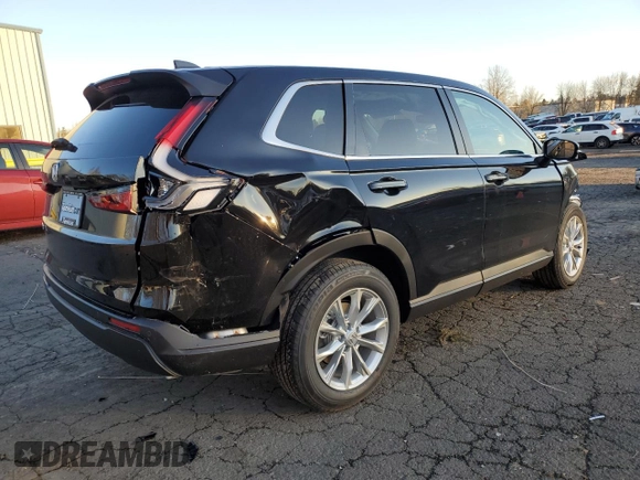 2025 Honda CR-V EX-L with VIN 5J6RS4H74SL011279, listed as a Copart auction lot 89018875 with 229 mi miles and Salvage Title. Bid and sale history available at DreamBid. Image 3.