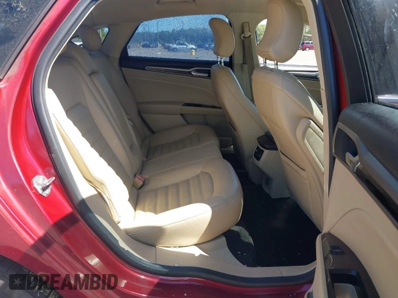 2016 Ford Fusion SE with VIN 3FA6P0HD8GR376622, listed as a IAAI auction lot 41443807 with 125,385 mi miles. Bid and sale history available at carsss.com. Image 8.