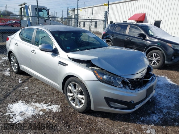 2012 Kia Optima EX with VIN 5XXGN4A74CG006020, listed as a IAAI auction lot 41792019 with 77,582 mi miles. Bid and sale history available at carsss.com. Image 1.
