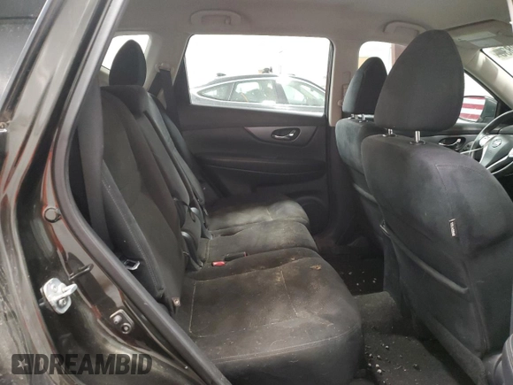 2016 Nissan Rogue SV with VIN 5N1AT2MV0GC913617, listed as a Copart auction lot 52123835 with Not Provided miles and Salvage Title. Bid and sale history available at DreamBid. Image 11.