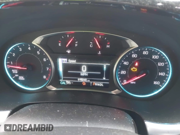 2019 Chevrolet Traverse LT Cloth with VIN 1GNERGKW6KJ186461, listed as a IAAI auction lot 42332356 with 115,240 mi miles and . Bid and sale history available at DreamBid. Image 7.