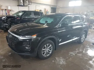 2020 Hyundai Santa Fe SEL with VIN 5NMS3CAD6LH215275, listed as a IAAI auction lot 41856471 with 104,486 mi miles. Bid and sale history available at carsss.com. Image 18.