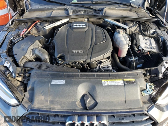 2019 Audi A5 Sportback Premium Plus with VIN WAUENCF57KA075042, listed as a Copart auction lot 80469903 with 0 mi miles. Bid and sale history available at carsss.com. Image 12.