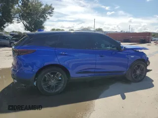 2021 Acura RDX w/A-Spec Package with VIN 5J8TC1H62ML011834, listed as a Copart auction lot 69634364 with 72,584 mi miles and Non Repairable. Bid and sale history available at carsss.com. Image 3.