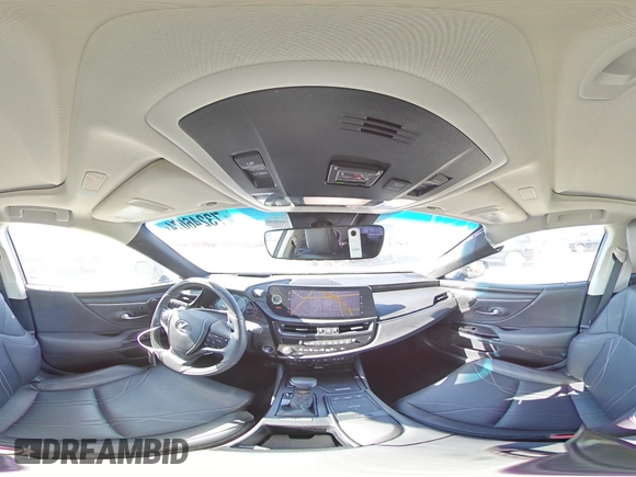 2022 Lexus ES 300h Luxury with VIN 58AEA1C13NU024553, listed as a Copart auction lot 73246074 with 48,268 mi miles and Salvage title. Bid and sale history available at DreamBid. Image 12.
