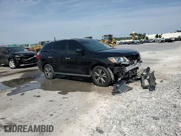 2019 Nissan Pathfinder SV z VIN 5N1DR2MN6KC588508, wystawiony jako Copart lot #53948375 z przebiegiem 148 239 mil mil oraz Szkoda całkowita • Salvage title. Historia ofert i sprzedaży dostępna na DreamBid. Obrazek 15.