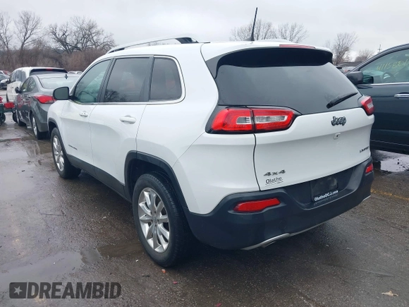 2016 Jeep Cherokee Limited с VIN 1C4PJMDB3GW368873, выставлен на аукционе IAAI как лот 40990344 с пробегом 106 767 миль миль и . История ставок и продаж доступна на DreamBid. Изображение 3.