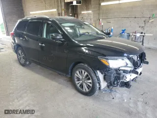 2019 Nissan Pathfinder S with VIN 5N1DR2MM6KC612474, listed as a Copart auction lot 48480395 with 100,129 mi miles and Salvage Title. Bid and sale history available at carsss.com. Image 4.