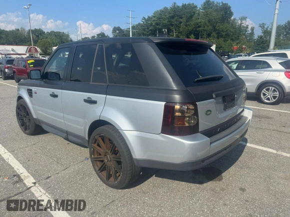 2006 Land Rover Range Rover Sport HSE with VIN SALSF25416A94864, listed as a Copart auction lot 65340605 with 8,000 mi miles and Clean title. Bid and sale history available at DreamBid. Image 3.