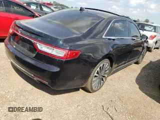 2020 Lincoln Continental Black Label with VIN 1LN6L9BC0L5607919, listed as a Copart auction lot 67536464 with 60,318 mi miles and Salvage Title. Bid and sale history available at carsss.com. Image 3.
