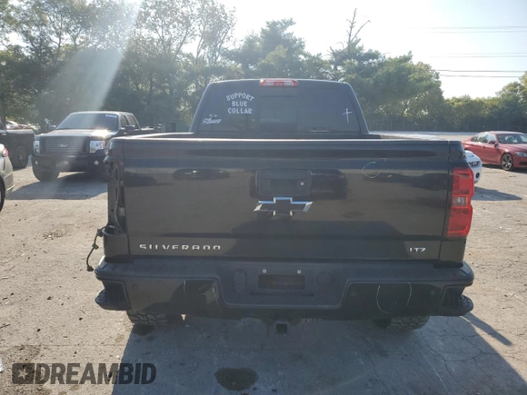 2015 Chevrolet Silverado 1500 LTZ with VIN 3GCUKSEC7FG455264, listed as a Copart auction lot 69052444 with 70,647 mi miles and Salvage Title. Bid and sale history available at carsss.com. Image 6.