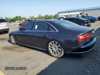 2015 Audi A8 4.0T с VIN WAU32AFDXFN035368, выставлен на аукционе Copart как лот 62078435 с пробегом Не указан миль и Чистый • Clean title. История ставок и продаж доступна на DreamBid. Изображение 2.