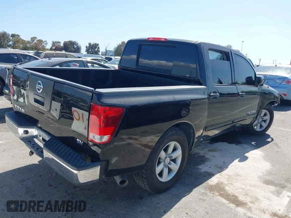 2012 Nissan Titan SV with VIN 1N6AA0EKXCN325898, listed as a IAAI auction lot 42234685 with 102,259 mi miles and . Bid and sale history available at DreamBid. Image 4.