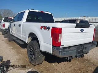 2021 Ford Super Duty F-250 SRW XL with VIN 1FT7W2BT0MED05328, listed as a IAAI auction lot 41744334 with 106,867 mi miles. Bid and sale history available at carsss.com. Image 3.