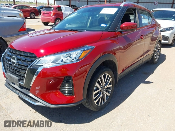 2023 Nissan Kicks SV with VIN 3N1CP5CVXPL514953, listed as a IAAI auction lot 42152057 with 7,909 mi miles and . Bid and sale history available at DreamBid. Image 20.