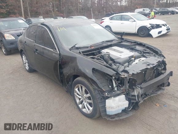 2007 Infiniti G35 G35x with VIN JNKBV61F77M824658, listed as a IAAI auction lot 40803695 with Not Provided miles and . Bid and sale history available at DreamBid. Image 1.