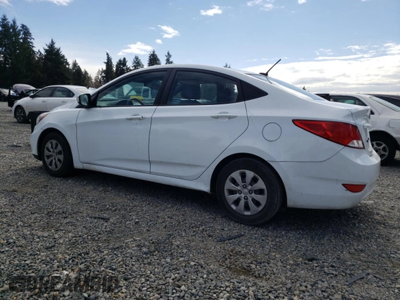 2017 Hyundai Accent SE with VIN KMHCT4AE0HU265474, listed as a Copart auction lot 46805963 with 83,401 mi miles. Bid and sale history available at carsss.com. Image 2.
