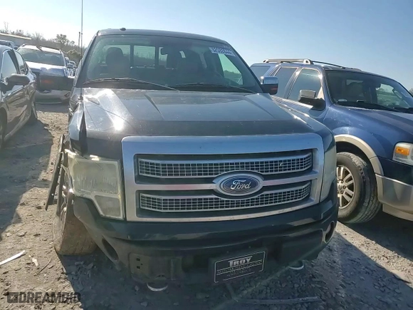 2010 Ford F-150 XL with VIN 1FTFW1EV4AFA04151, listed as a Copart auction lot 82592844 with 153,396 mi miles and Salvage Title. Bid and sale history available at carsss.com. Image 11.