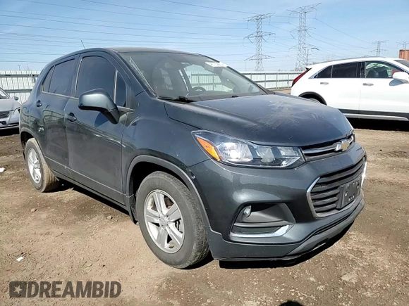 2019 Chevrolet Trax LS with VIN 3GNCJKSBXKL255143, listed as a Copart auction lot 48723885 with 79,430 mi miles and Salvage Title. Bid and sale history available at carsss.com. Image 10.