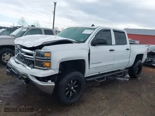 2014 Chevrolet Silverado 1500 LT with VIN 3GCUKREC7EG187033, listed as a IAAI auction lot 41859905 with 183,677 mi miles. Bid and sale history available at carsss.com. Image 17.