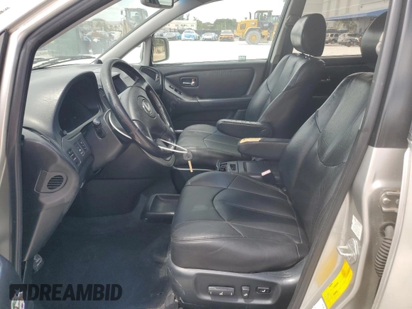 2001 Lexus RX 300 with VIN JTJHF10U910208161, listed as a Copart auction lot 53877765 with 213,286 mi miles and Salvage Title. Bid and sale history available at carsss.com. Image 7.