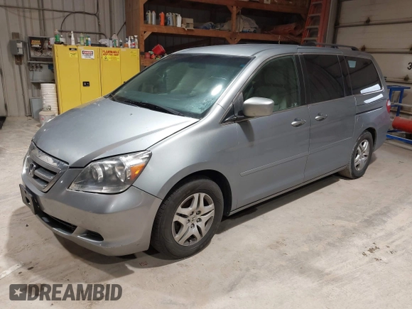 2006 Honda Odyssey EX with VIN 5FNRL38486B090693, listed as a IAAI auction lot 41865491 with 198,104 mi miles. Bid and sale history available at carsss.com. Image 17.